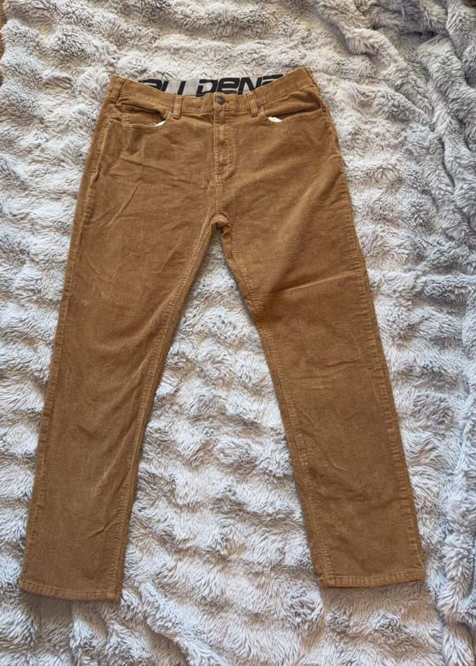Denali Men's Brown Corduroy Pants Size 36x32